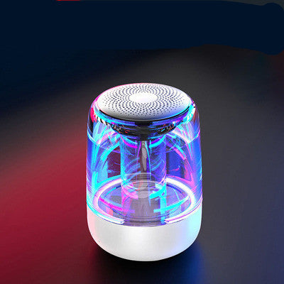 Portable Bluetooth Speaker with Bass & LED Light
