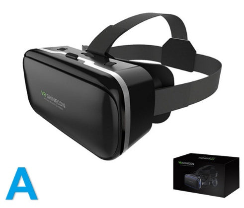 VR Shinecon Headset – 3D Virtual Reality Glasses with Stereo Sound