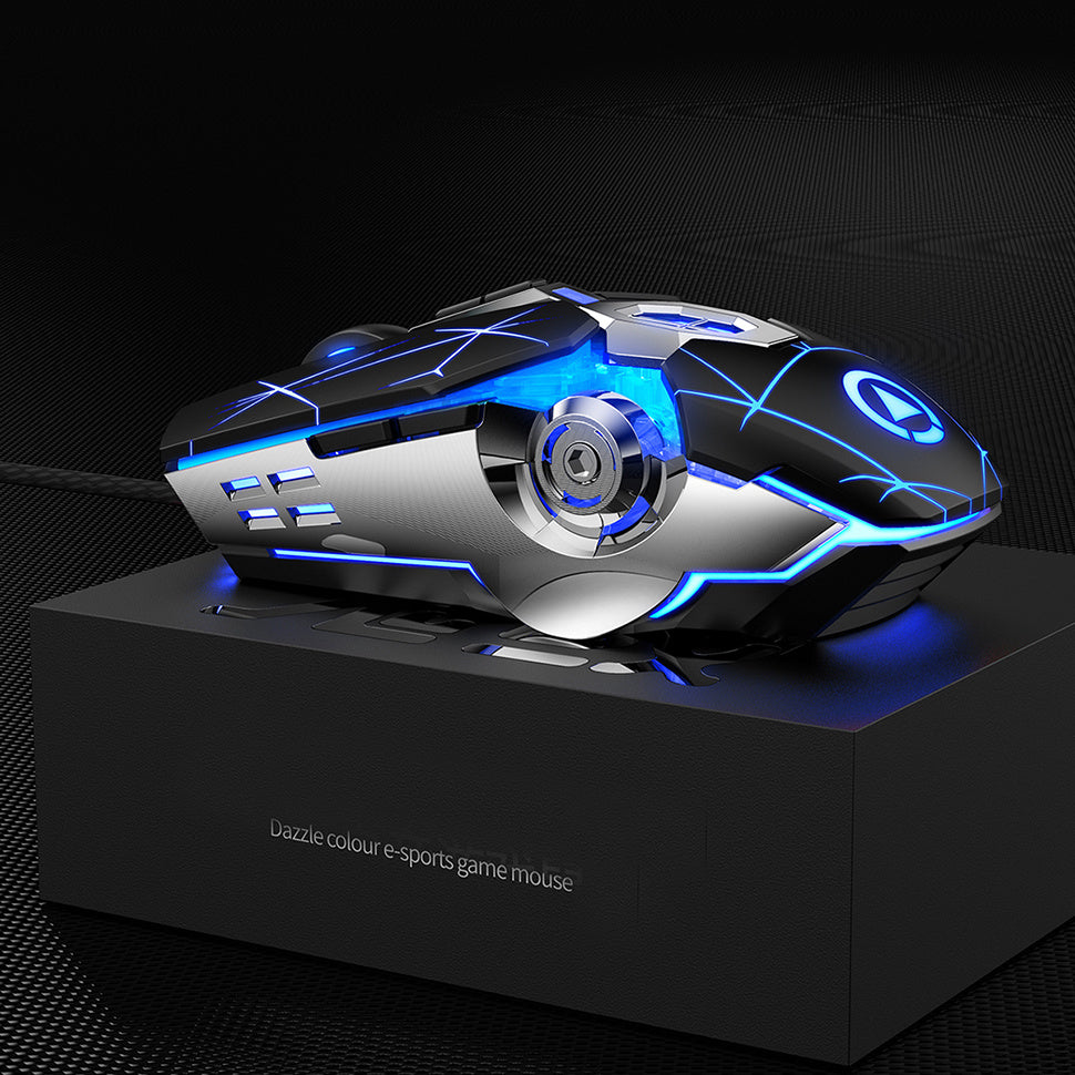 Wired Silent Gaming Mouse – Mechanical Design