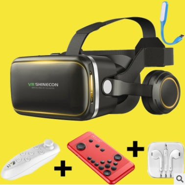 VR Shinecon Headset – 3D Virtual Reality Glasses with Stereo Sound