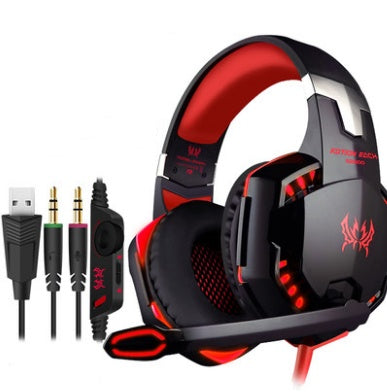 Wired Gaming Headset with Mic & Surround Sound