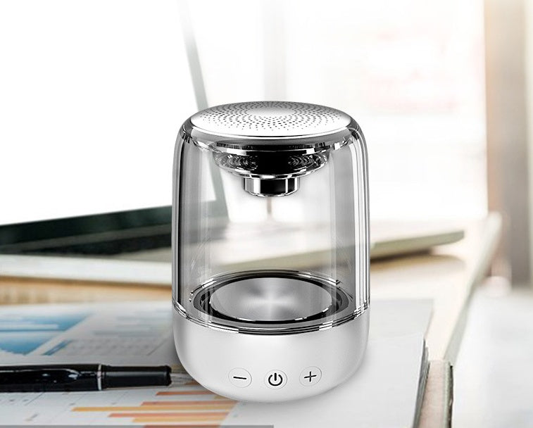 Portable Bluetooth Speaker with Bass & LED Light
