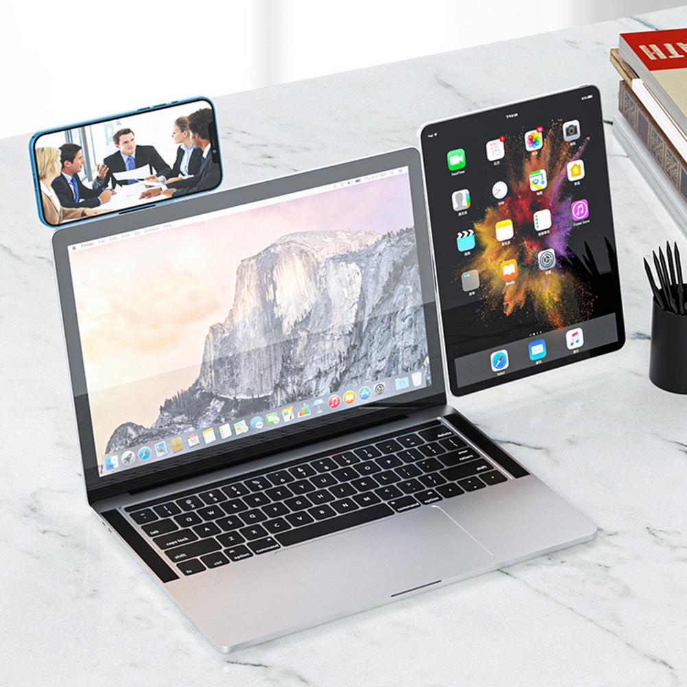 Magnetic Laptop Phone Holder – Adjustable Side Mount